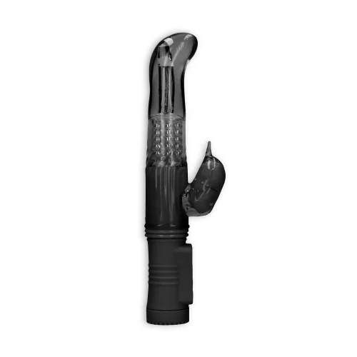 Vibrador rotating dolphin preto