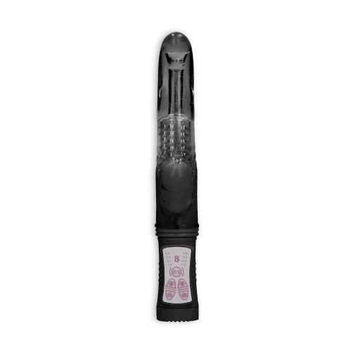 Vibrador rotating dolphin preto