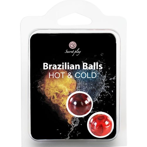 Bolas Lubrificantes Brazilian Balls Efeito Frio