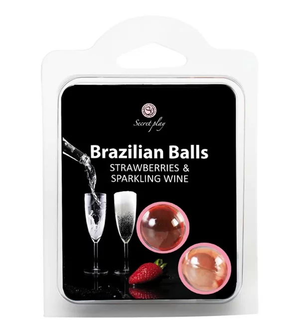 Brazilian balls sabor a morango champanhe