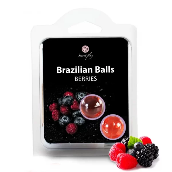 Brazilian balls sabor a frutos do bosque