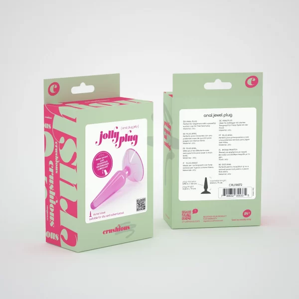 Plug anal jolly rosa crushious