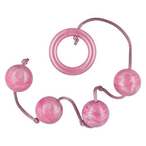 Conjunto de 4 bolas bestseller pleasure rosa