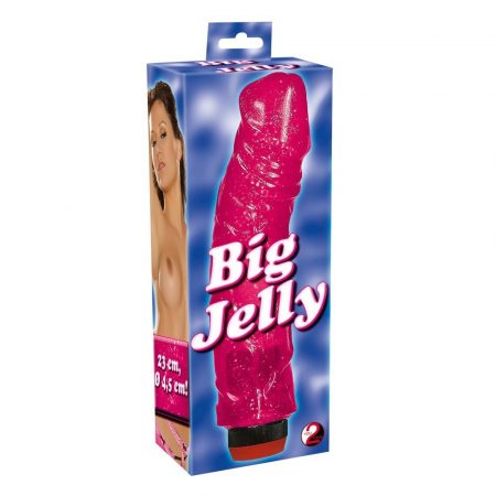 Vibrador Big Jelly Rosa