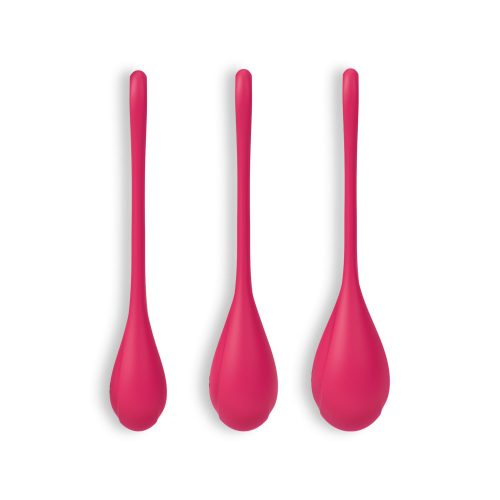 Conjunto de 3 bolas kegel yoni power 1 satisfyer 