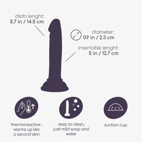 Dildo stan 5,7" crushious