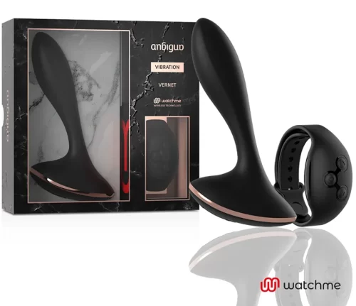 Vibrador anal remoto watchme vernet