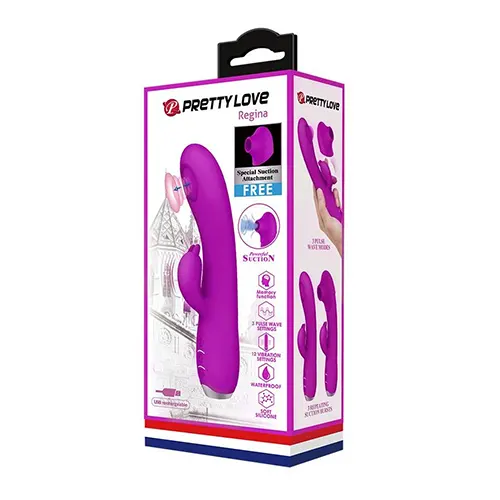 Vibrador regina com função de onda