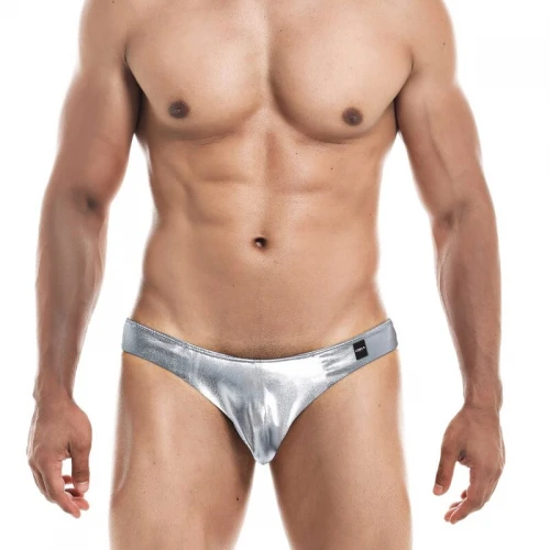 Cut4men Brief & Bikini - CUT4MEN - LOW RISE BRIEF SILVER XL