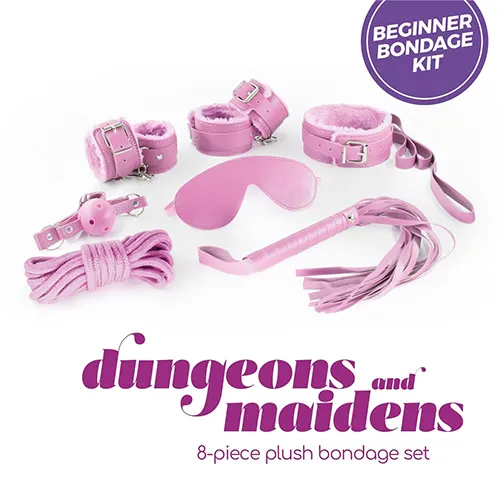 Kit BDSM Dungeons & Maidens Crushious-rosa