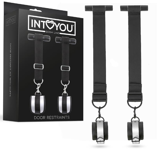 Door restraint kit with cuffs sex shop braga